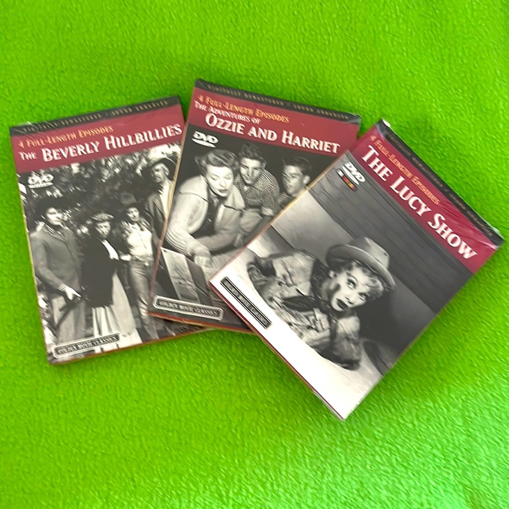 NEW Golden Movie Classics DVD’s Beverly Hillbillies Ozzie and Harriet Lucy Show